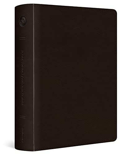 ESV Single Column Journaling Bible, Large Print (Trutone, Deep Brown): Esv Single Column Journaling Bible, Trutone, Deep Brown