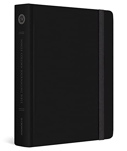 Single Column Journaling Bible-ESV: English Standard Version, Single Column Journaling, Originial Black Design