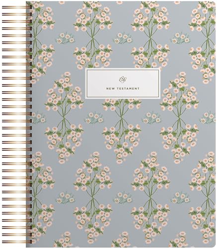 ESV Spiral-Bound Journaling Bible, New Testament (Hardcover, Cover Artwork by Lulie Wallace) von Crossway Books