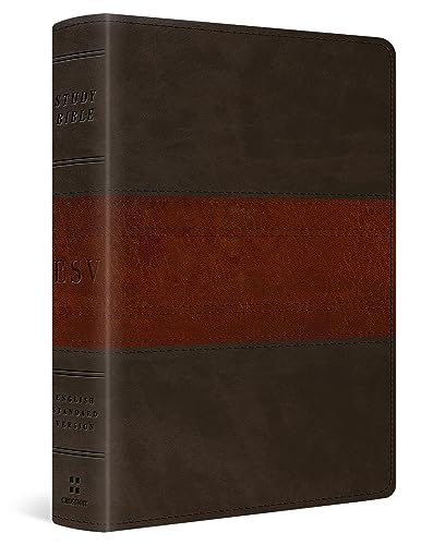 Holy Bible: Esv Study Bible, Personal Size - Trutone, Forest/tan, Trail Design von Crossway Books