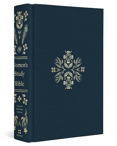 ESV Women's Study Bible (Cloth Over Board, Dark Teal)