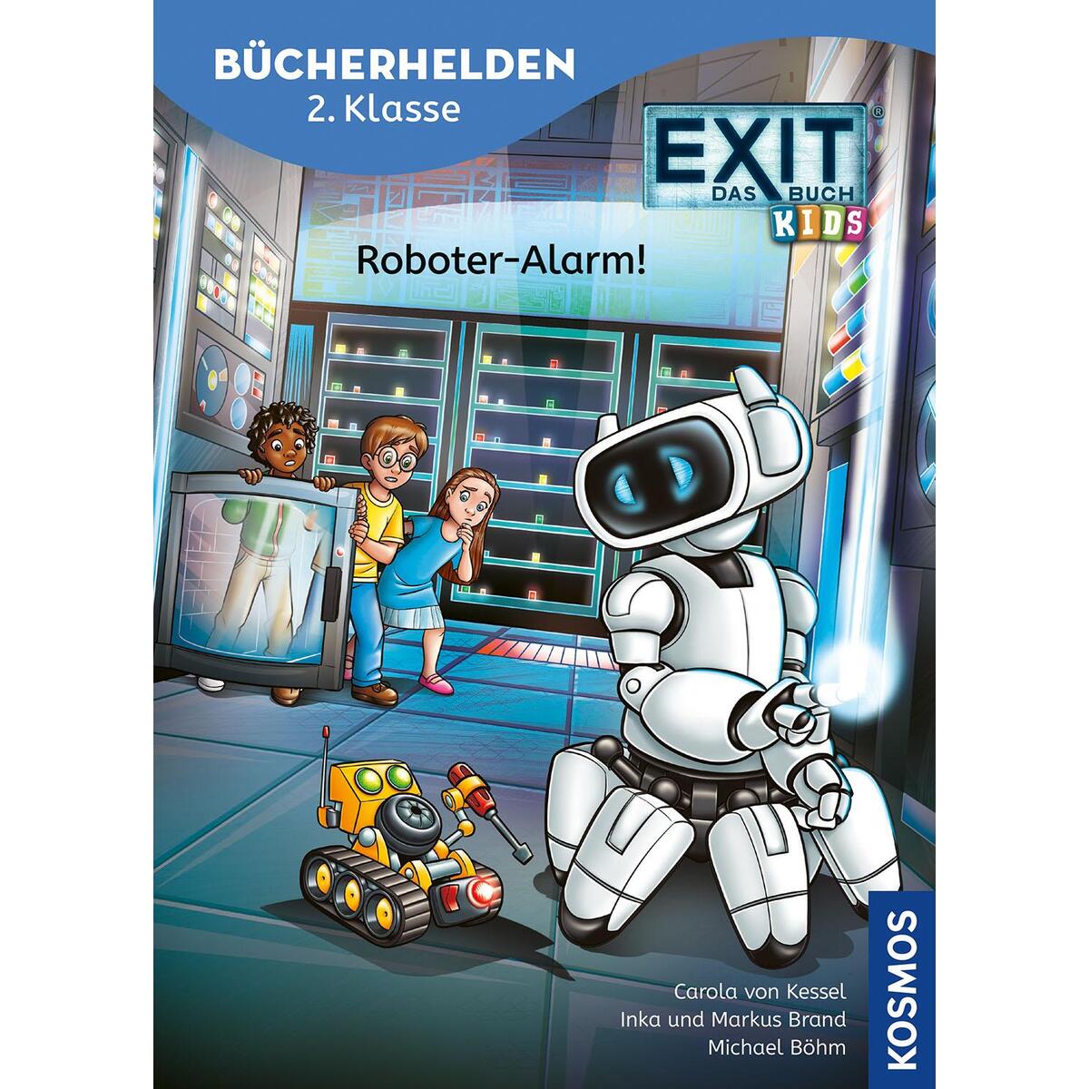 EXIT® - Das Buch, Bücherhelden 2. Klasse, Roboter-Alarm! von Franckh-Kosmos
