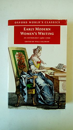 Early Modern Women's Writing: An Anthology 1560-1700 (Oxford World's Classics) von Oxford Paperbacks