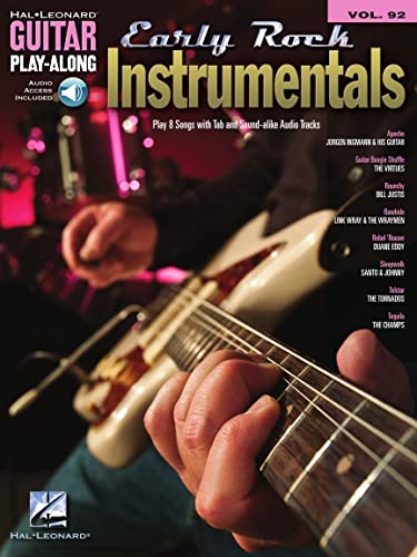 Guitar Play-Along: Early Rock Instrumentals: Guitar Play-Along Volume 92 (Guitar Play-along, 92, Band 92) von HAL LEONARD