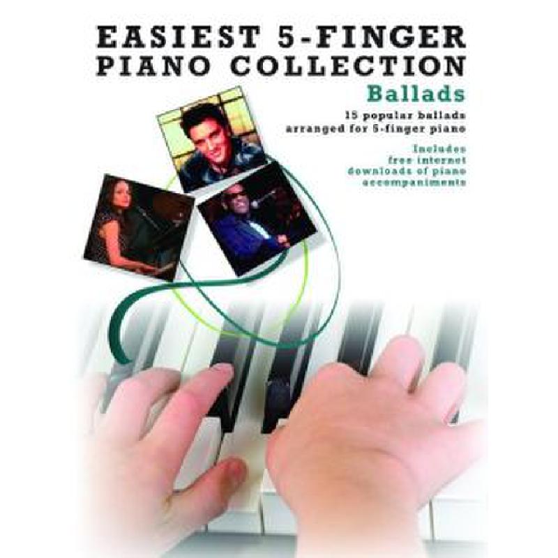 Easiest 5 finger piano collection - Ballads