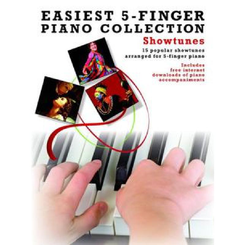 Easiest 5 finger piano collection - Showtunes