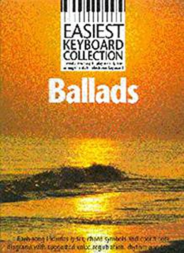 Easiest Keyboard Collection Ballads Melody Lyrics Chords Book