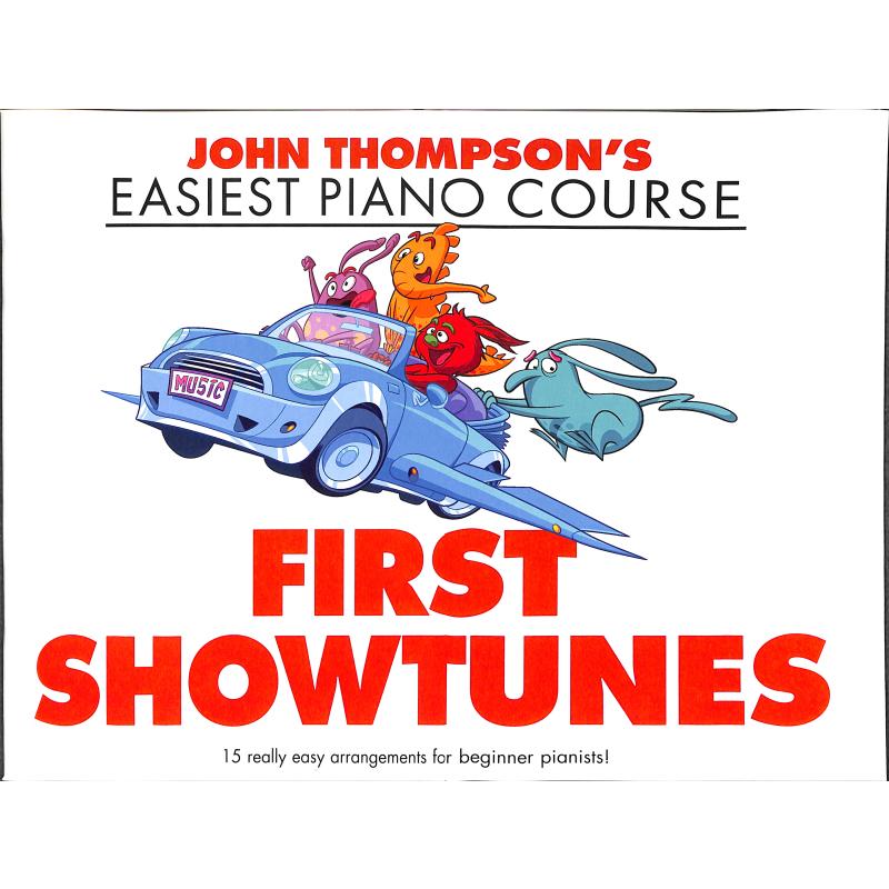 Easiest Piano course - First showtunes