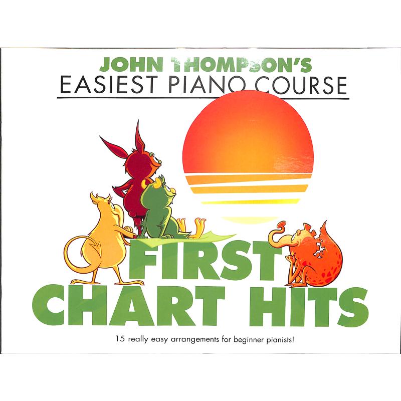 Easiest piano course - First chart hits