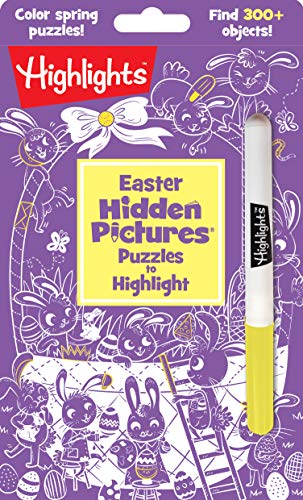 Easter Hidden Pictures Puzzles to Highlight: 300+ Hidden Bunnies, Chicks, Flowers, Easter Eggs and More, Easter Activity Book for Kids (Highlights Hidden Pictures Puzzles to Highlight Activity Books) von Highlights Press