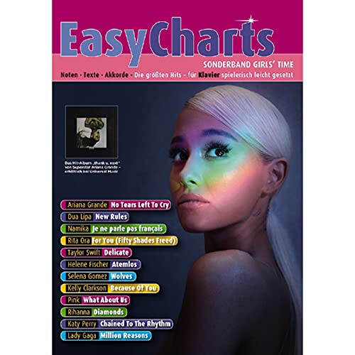 Easy Charts Sonderband: Girls' Time: Die größten Hits spielerisch leicht gesetzt. Klavier / Keyboard. Spielbuch.