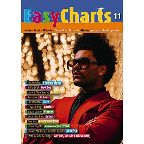 Easy Charts: Die größten Hits spielerisch leicht gesetzt. Klavier / Keyboard. Spielbuch. von Schott Music