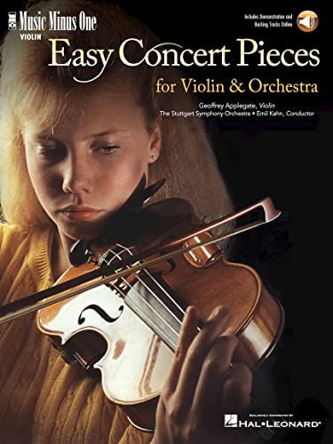 Easy Concert Pieces for Violin & Orchestra [With CD (Audio)] von Music Minus One
