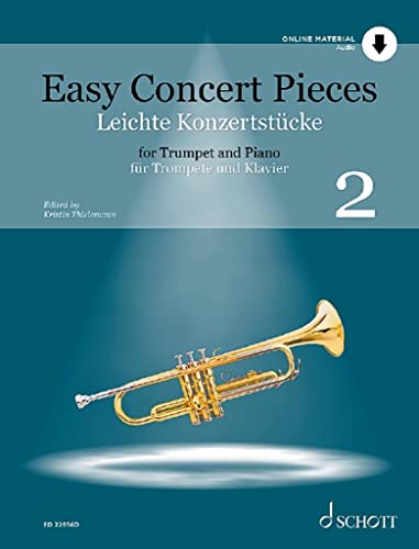 Leichte Konzertstücke: 19 Stücke aus 5 Jahrhunderten. Band 2. Trompete und Klavier. (Easy Concert Pieces, Band 2) Leichte Konzertstücke: 19 Stücke aus 5 Jahrhunderten. Band 2. Trompete und Klavier. (Easy Concert Pieces, Band 2)