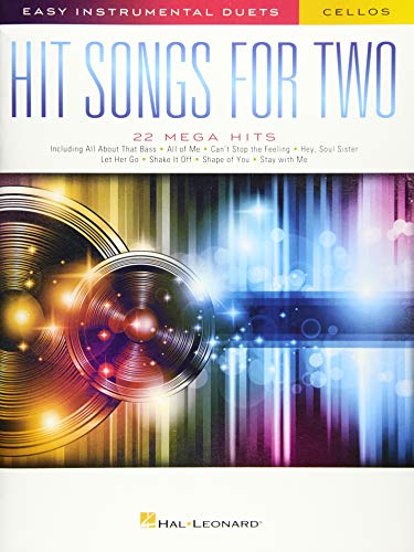 Easy Instrumental Duets Hit Songs -For Two Cellos- (Book): Noten für Cello