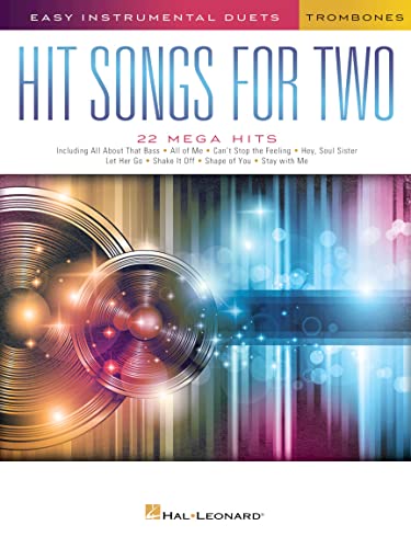 Easy Instrumental Duets Hit Songs -For Two Trombones- (Book): Noten für Posaune