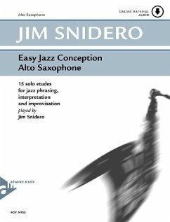 Easy Jazz Conception Alto Saxophone von Schott Music, Mainz / advance music