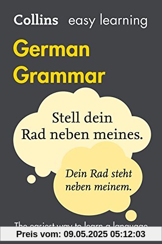 Easy Learning German Grammar (Collins Easy Learning)