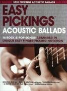 Easy Pickings: Acoustic Ballads: Noten, Tabulatur für Gitarre Easy Pickings: Acoustic Ballads: Noten, Tabulatur für Gitarre von Music Sales Limited