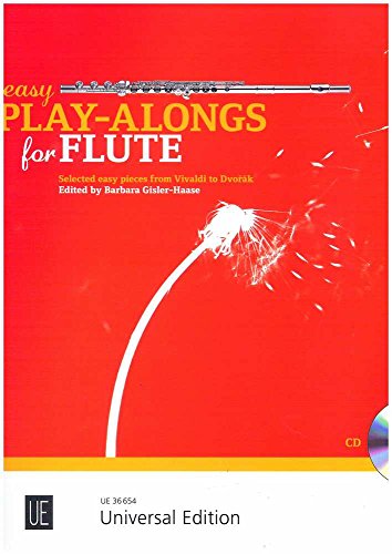 Easy Play-Alongs for Flute: 16 bekannte leichte Spielstücke von Vivaldi bis Dvorák