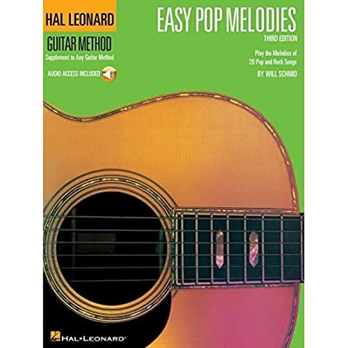 Hal Leonard Guitar Method: Easy Pop Melodies - Third Edition (Book/Online Audio)