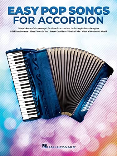 Easy Pop Songs for Accordion von HAL LEONARD