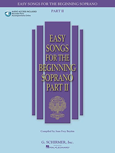 Easy Songs for the Beginning Soprano - Part II von G. Schirmer