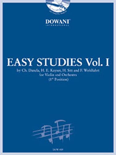 Easy Studies, Volume 1 (First Position): For Violin and Orchestra
