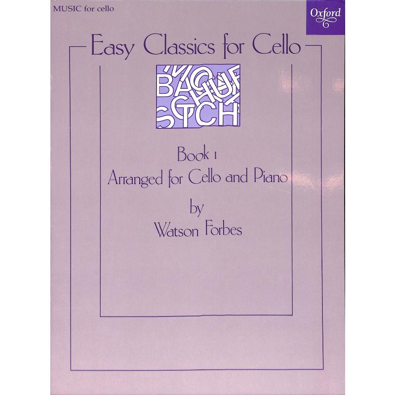 Easy classics for cello 1