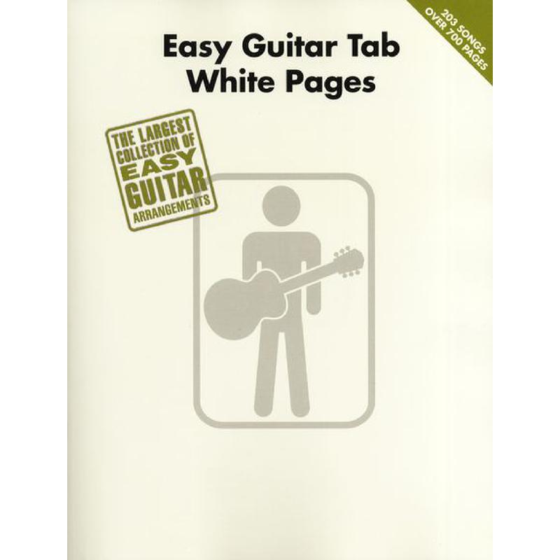 Easy guitar tab white pages