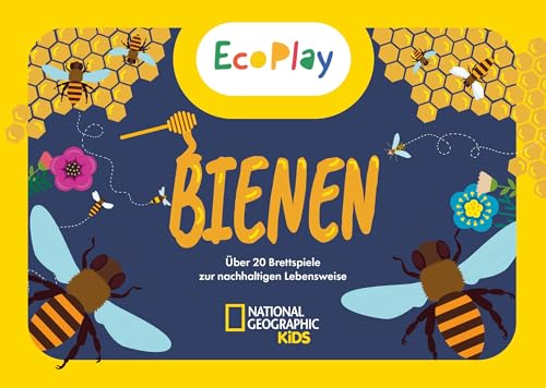 EcoPlay - Bienen: Über 20 Brettspiele zur nachhaltigen Lebensweise; für Kinder ab 5 Jahren von White Star