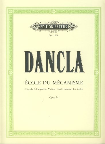 ECOLE DE MECANISME (50 TECHNICAL STUDIES) OP.74 VIOLON