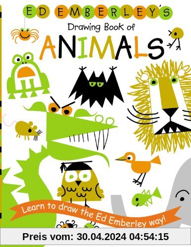 Ed Emberley's Drawing Book of Animals (Ed Emberley Drawing Books)