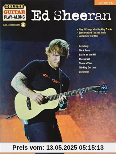 Ed Sheeran: Deluxe Guitar Play-Along Volume 9