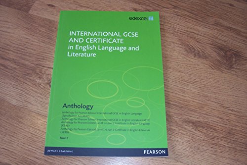Edexcel Anthology for International GCSE and Certificate Qualifications in English Language and Literature UG026701 (PQS Curriculum Materials)