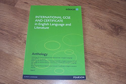 Edexcel Anthology for International GCSE and Certificate Qualifications in English Language and Literature UG026701 (PQS Curriculum Materials) von Pearson ELT