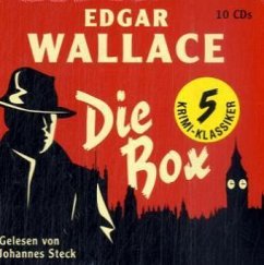 Edgar Wallace - Die Box, 10 Audio-CDs von Lighthouse