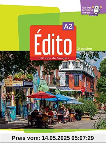 Edito 2e edition: Livre de l'eleve A2 + didierfle.app
