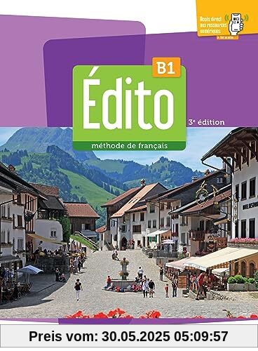 Edito 2e edition: Livre de l'eleve B1 + didierfle.app