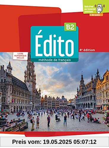 Edito B2 - 4ème édition - Livre + code numérique + didierfle.app