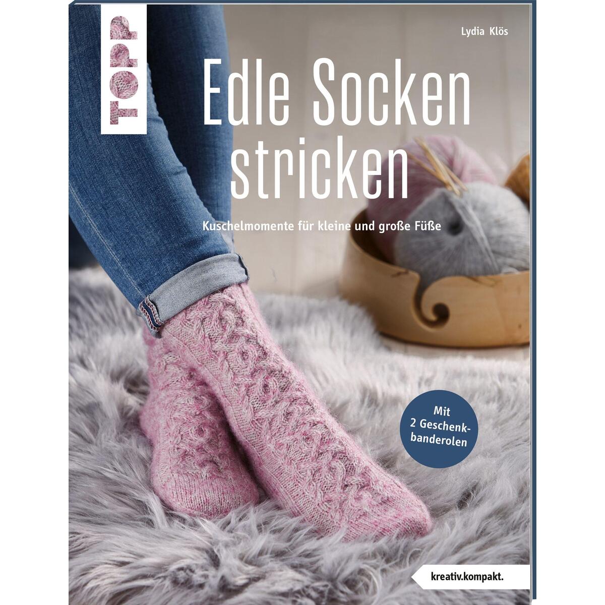 Edle Socken stricken (kreativ.kompakt.) von Frech Verlag GmbH