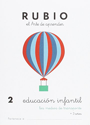 Educación Infantil 2. Los medios de transporte von RUBIO