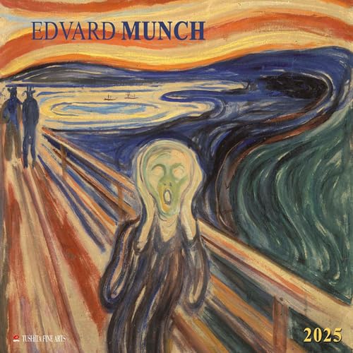 Edvard Munch 2025: Kalender 2025 (Tushita Fine Arts)
