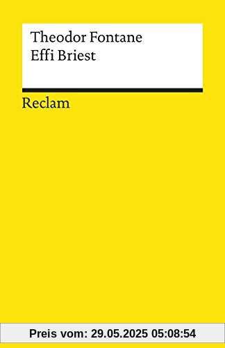 Effi Briest: Roman (Reclams Universal-Bibliothek)