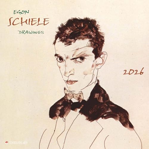 Egon Schiele Drawings 2026: Kalender 2026 (Tushita Fine Arts) von Tushita PaperArt