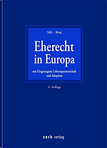 Eherecht in Europa (zerb verlag) von zerb verlag GmbH