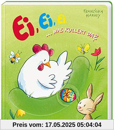 Ei, Ei, Ei, was kullert da?: Ein Mitmachbuch mit Schiebe-Elementen, Ostergeschenk für Kinder ab 18 Monaten Ei, Ei, Ei, was kullert da?: Ein Mitmachbuch mit Schiebe-Elementen, Ostergeschenk für Kinder ab 18 Monaten