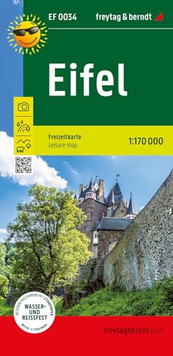 Eifel, Freizeitkarte 1:170.000, freytag & berndt: Ausflugskarte mit touristischen Infos auf Rückseite, wasserfest und reißfest (freytag & berndt Freizeitkarten) von FREYTAG-BERNDT UND ARTARIA
