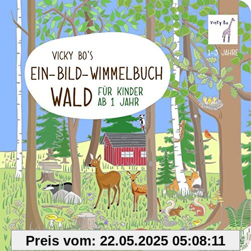 Ein-Bild-Wimmelbuch ab 1 Jahr - Wald