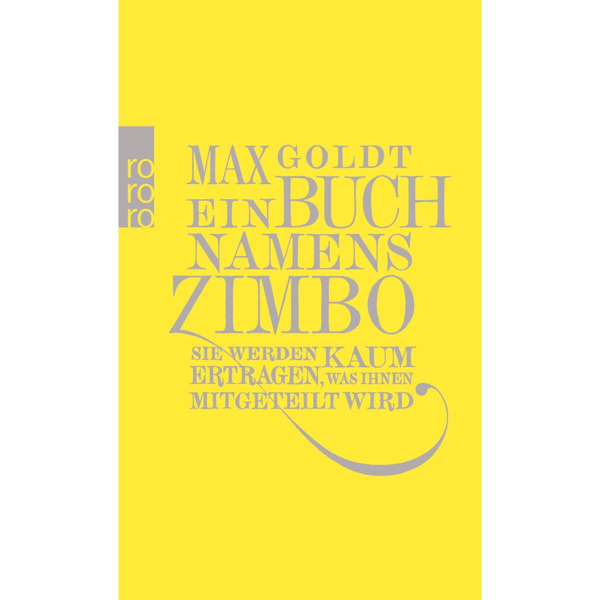 Ein Buch namens Zimbo von Rowohlt Taschenbuch Verlag
